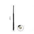 5.8G 5dB omni black rubber antenna folding SMA male connector router antenna